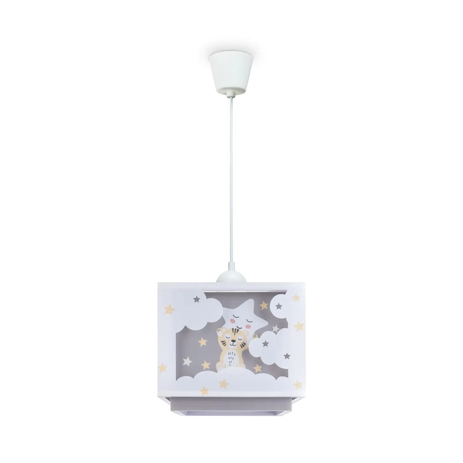 Julia Pendant Light - Light Grey, Plastic