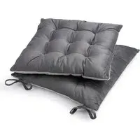 Kaya Chair Cushion - Anthracite