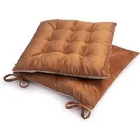 Kaya Chair Cushion - Copper