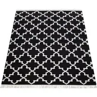Kenolia Wool Rug - Black