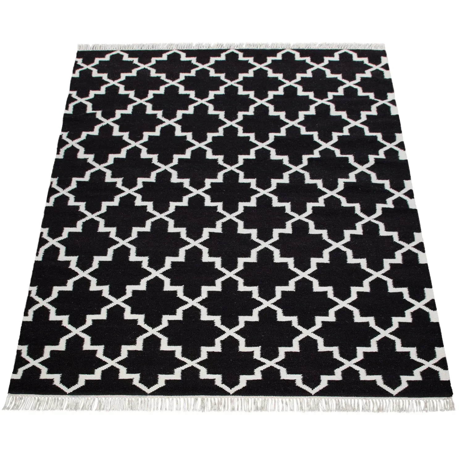 Kenolia Wool Rug - Black