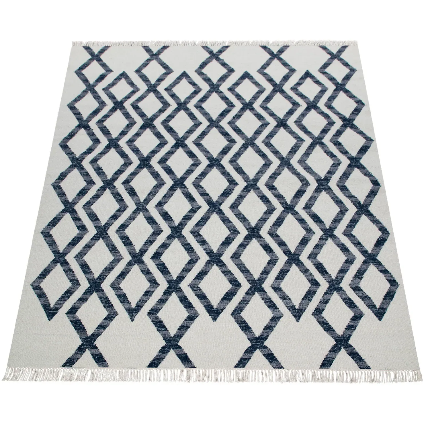 Kenolia Wool Rug - Blue