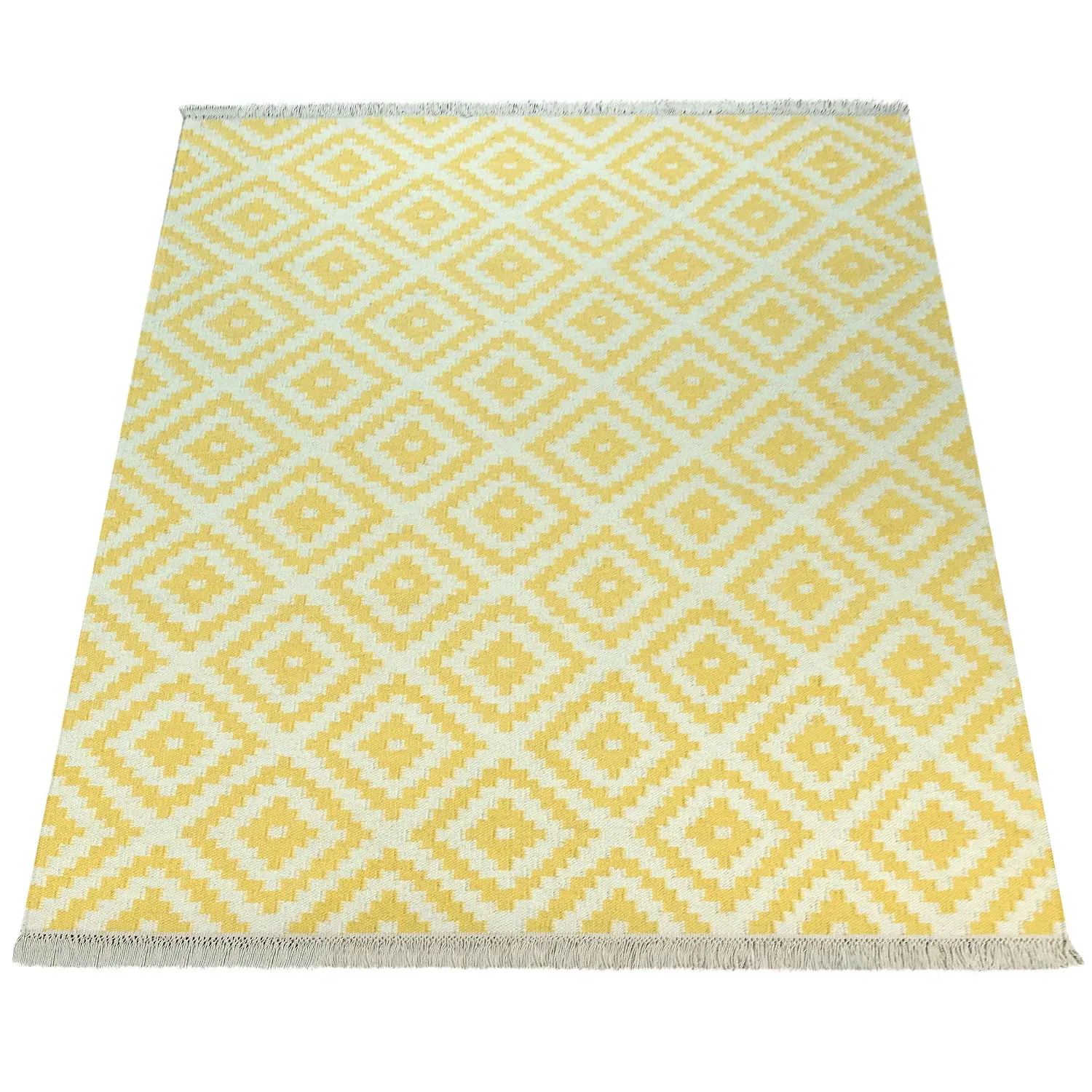 Kenolia Wool Rug - Yellow