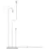 Keral Floor Lamp with 3 Sockets - White, Steel