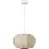 Klare Pendant Light - Beige, Aluminum
