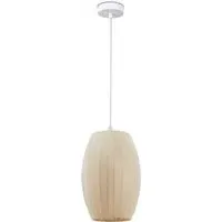 Klare Pendant Light - Beige, Aluminum