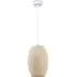 Klare Pendant Light - Beige, Aluminum