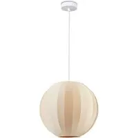 Klare Pendant Light - Beige, Aluminum
