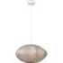 Klare Pendant Light - Beige, Aluminum