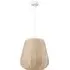 Klare Pendant Light - Beige, Aluminum
