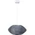 Klare Pendant Light - Light Grey, Aluminum