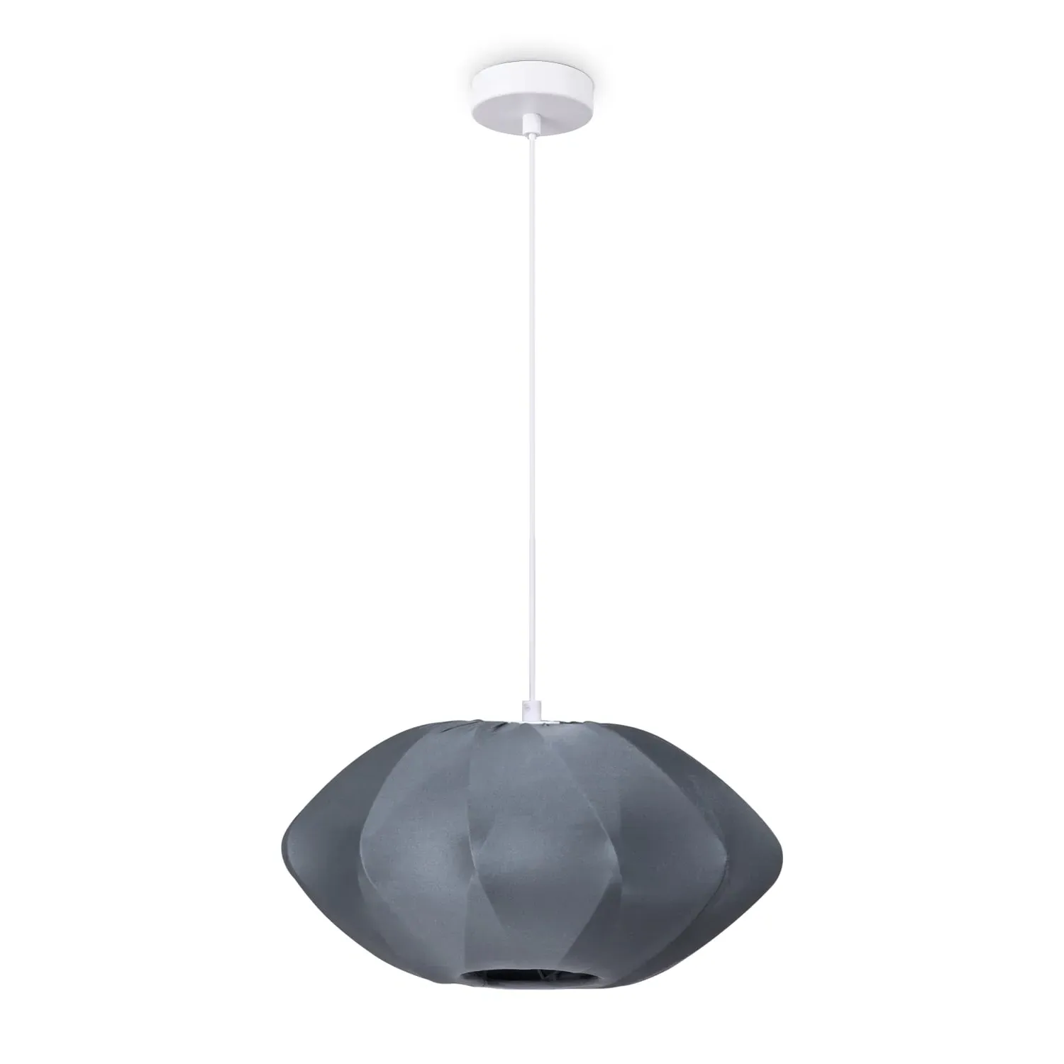 Klare Pendant Light - Light Grey, Aluminum
