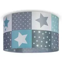 Kosmos Ceiling Light - Light Blue, Aluminum