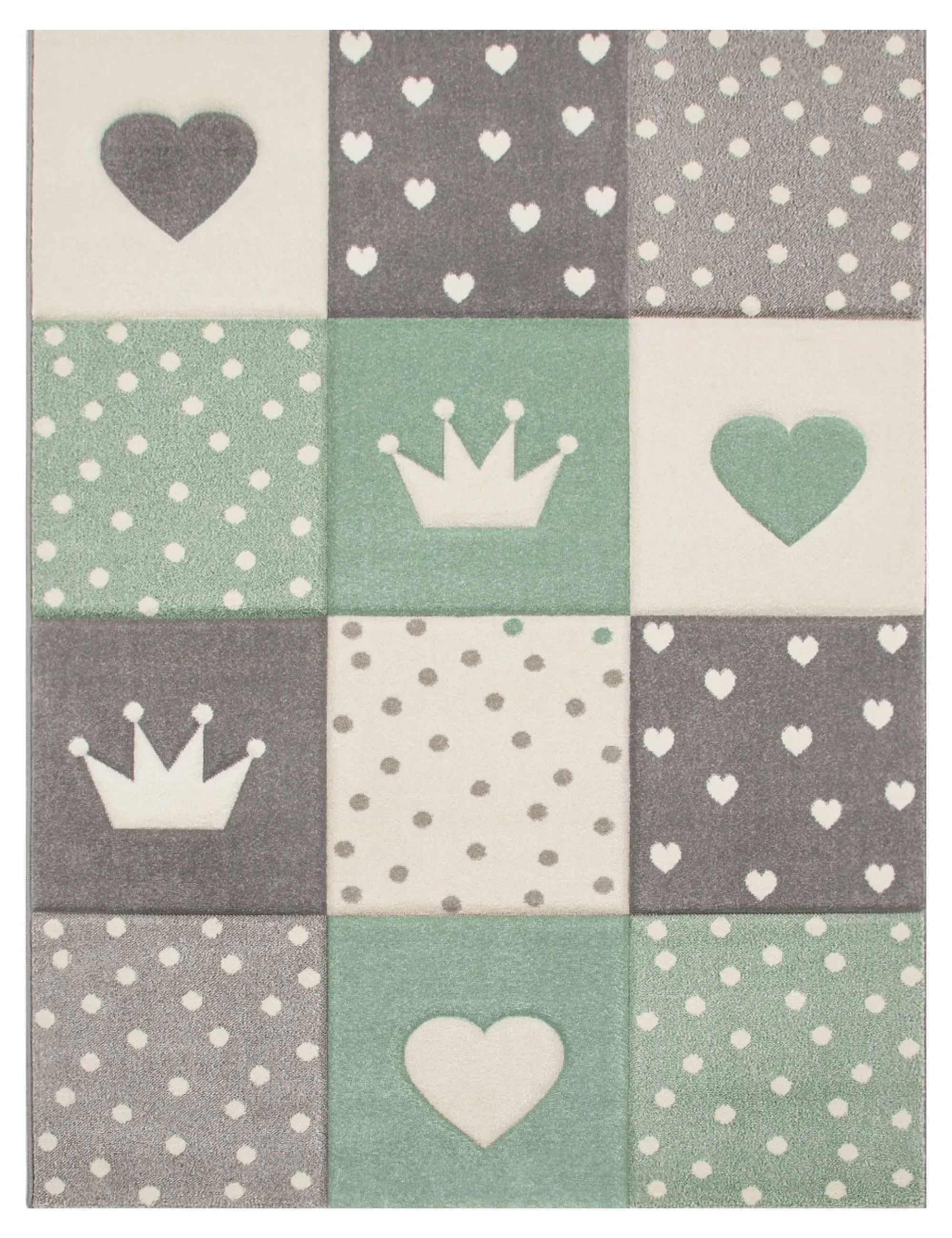 Kosmos Kids Rug - Green