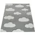 Kosmos Kids Rug with 3D Effect - Grey