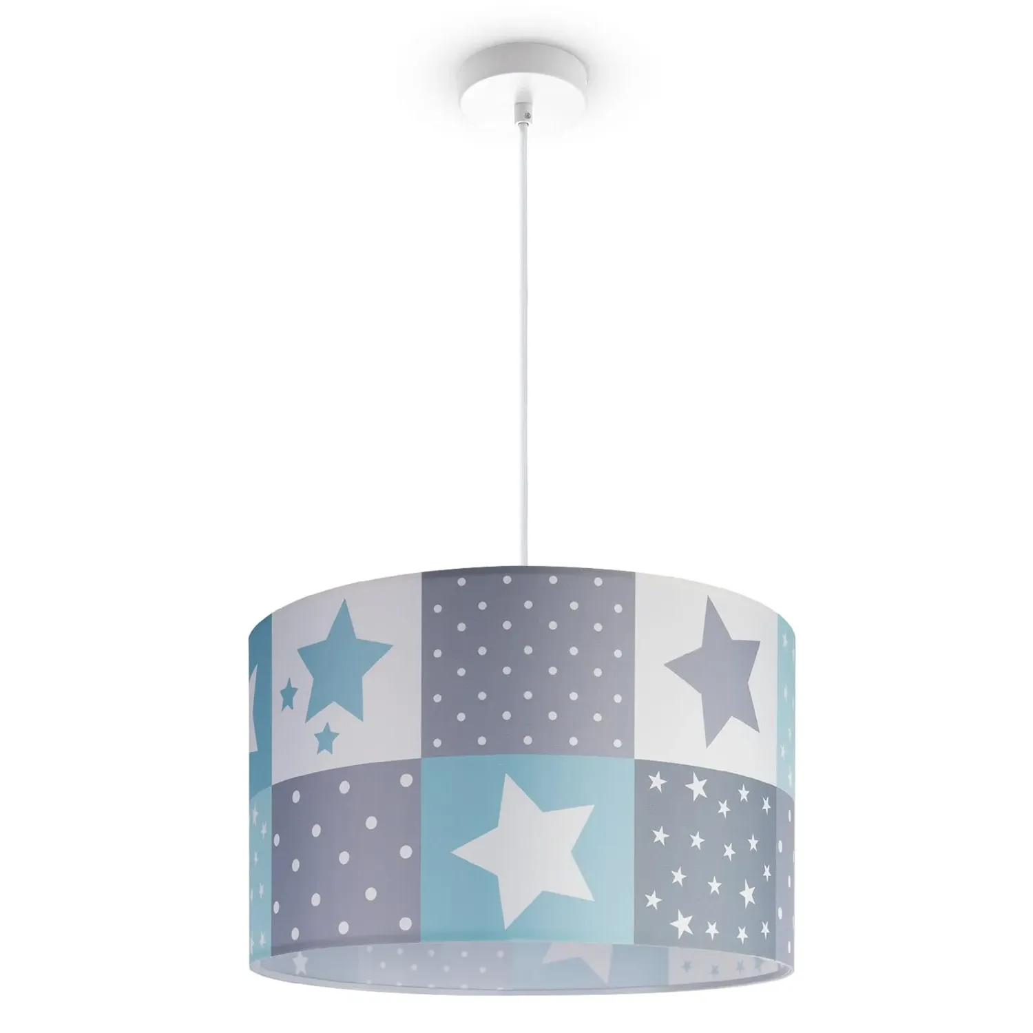 Kosmos Pendant Light - Light Blue, Aluminum