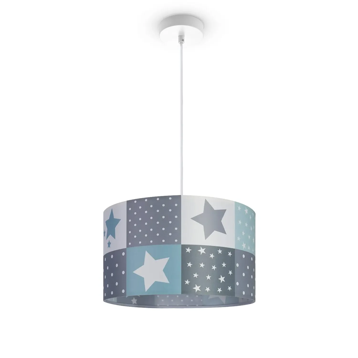 Kosmos Pendant Light - Light Blue, Aluminum