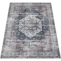 Leoni Washable Rug - Grey