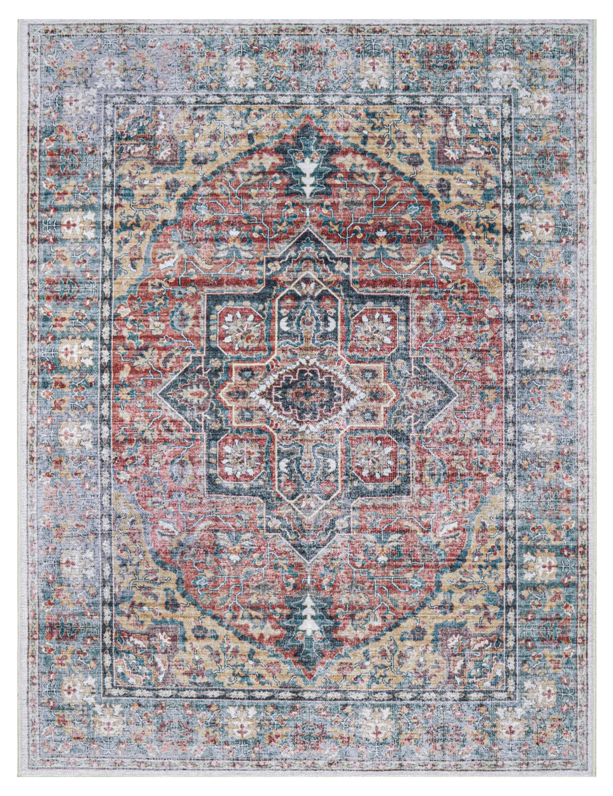 Leoni Washable Rug - Multicolored