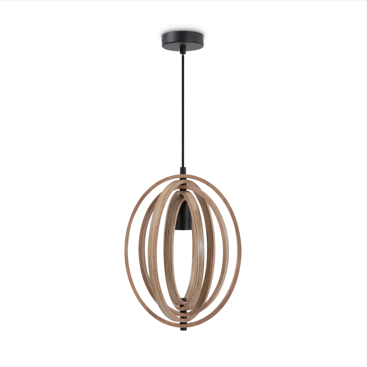 Lexy Pendant Light - Black, Steel