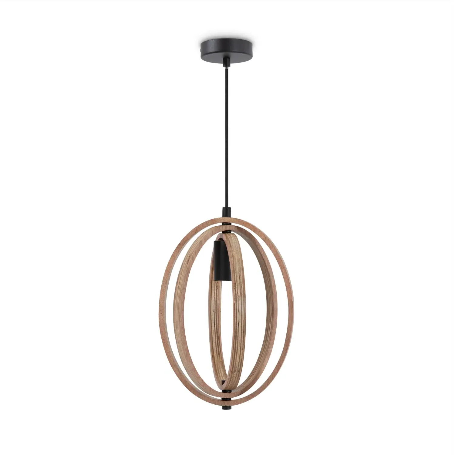Lexy Pendant Light - Black, Steel image
