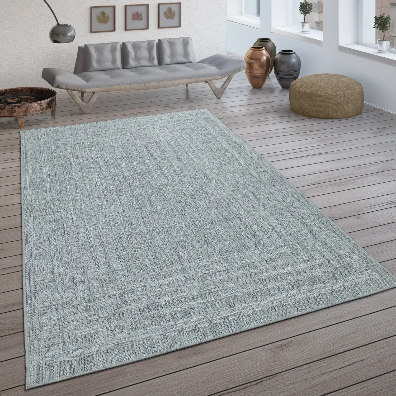 Ligea Indoor Outdoor Rug - Grey