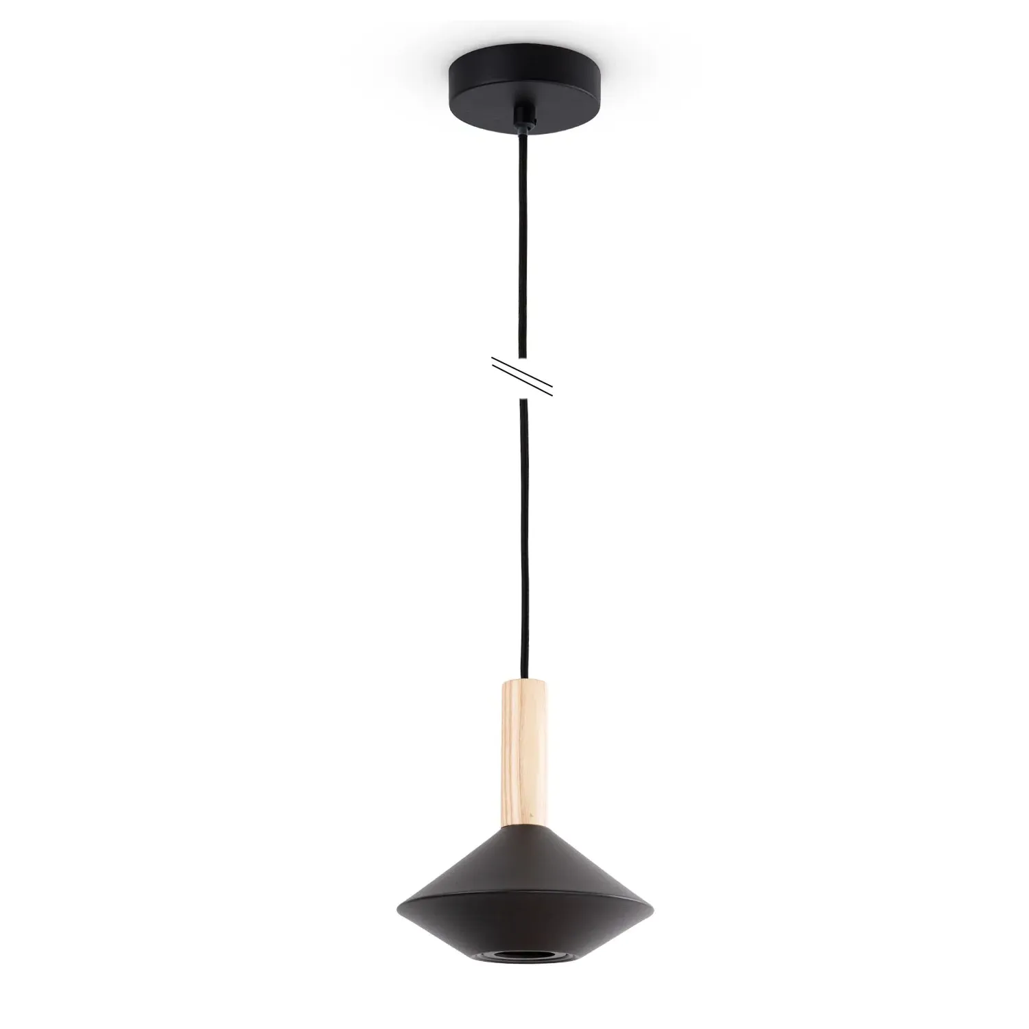 Liora Pendant Light - Black, Steel