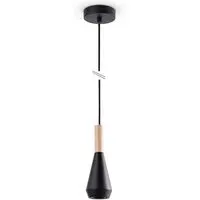 Liora Pendant Light - Black, Steel