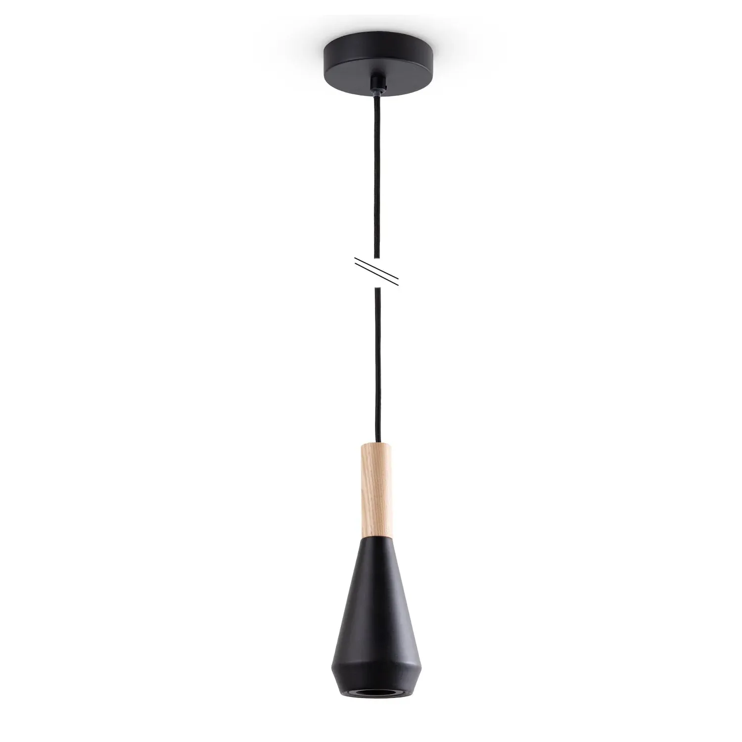 Liora Pendant Light - Black, Steel