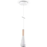 Liora Pendant Light - White, Steel
