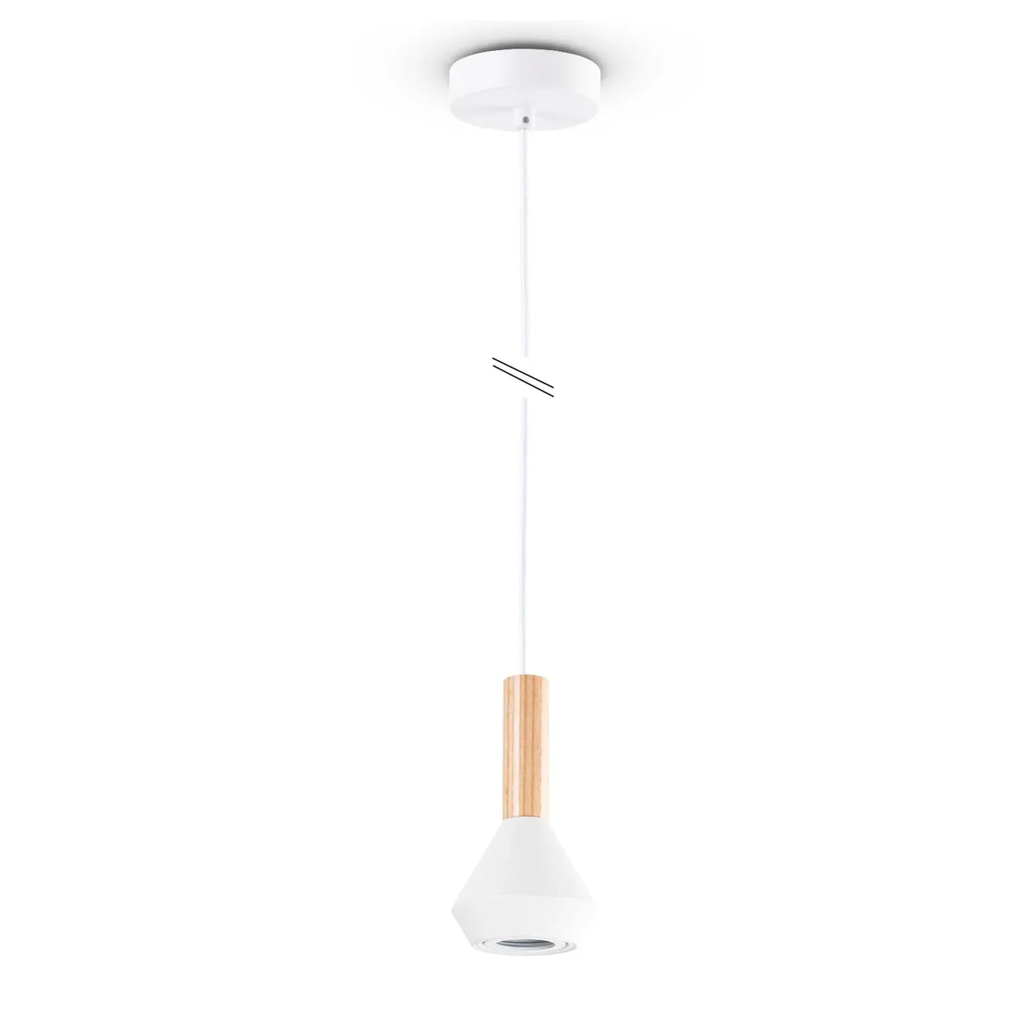 Liora Pendant Light - White, Steel