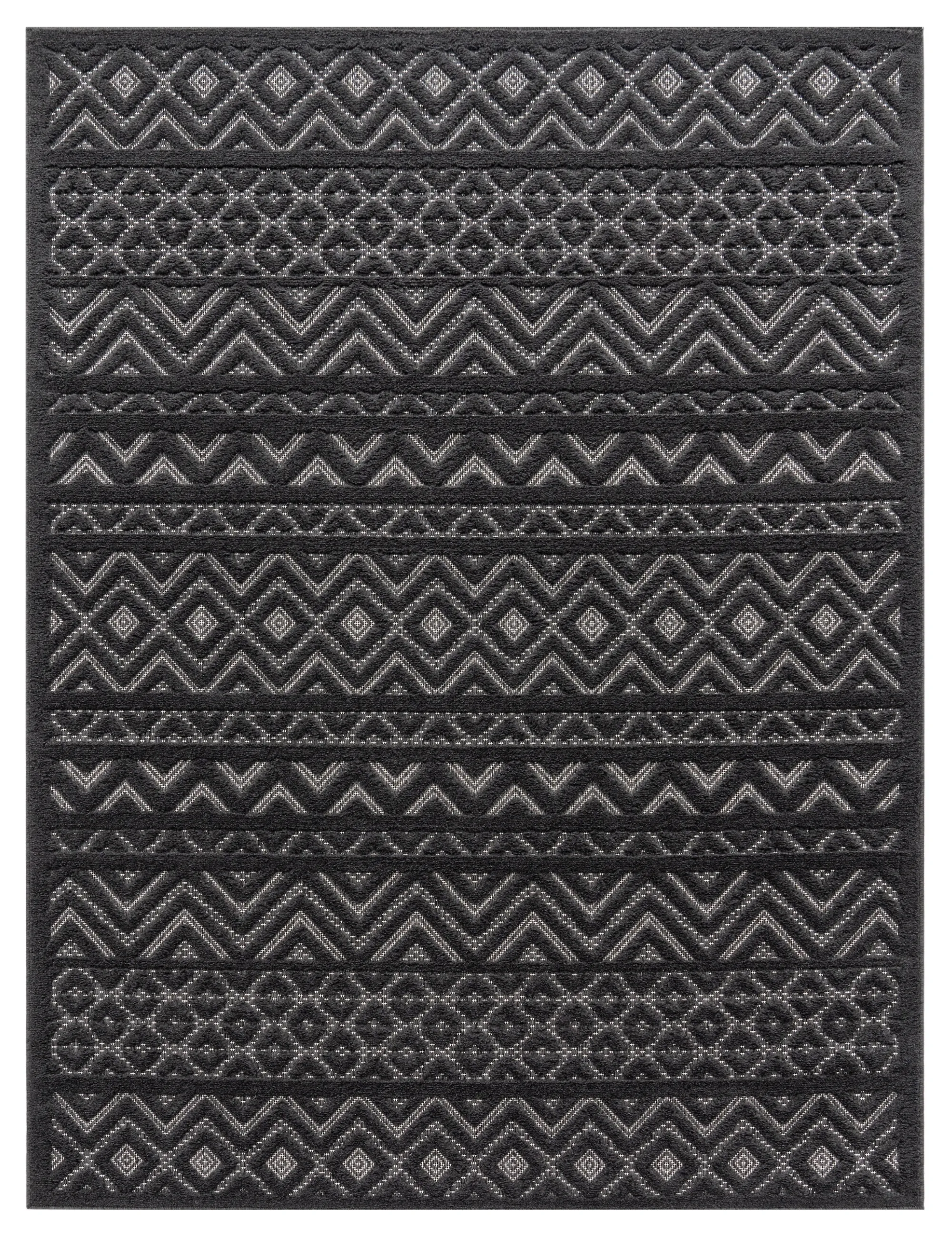Livornia Indoor Outdoor Rug - Anthracite