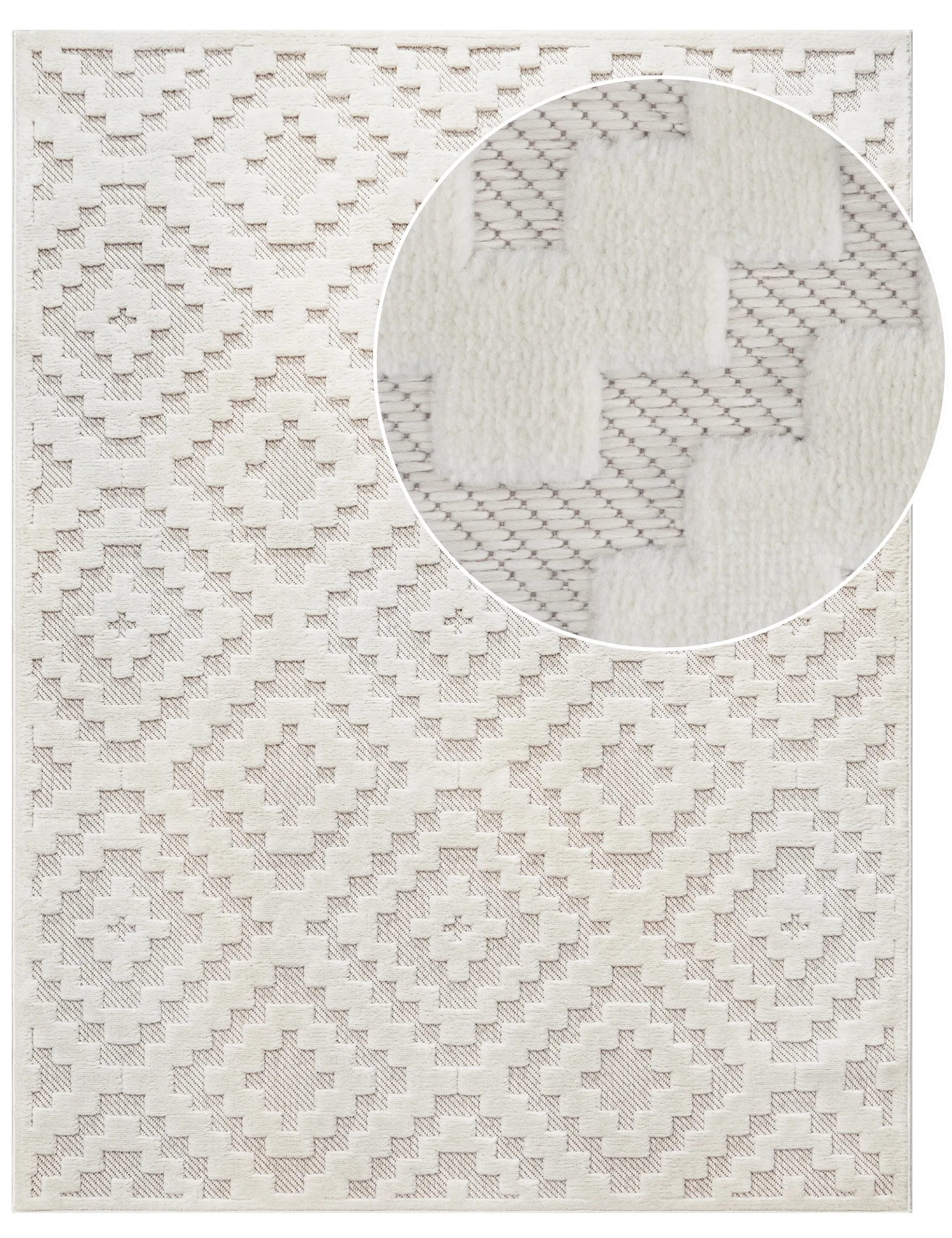 Livornia Indoor Outdoor Rug - Cream