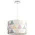 Lora Pendant Light - Cream, Aluminum