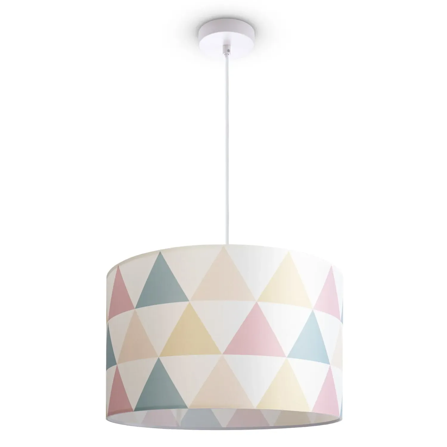 Lora Pendant Light - Cream, Aluminum image