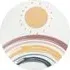 Loya Round Kids Rug - White