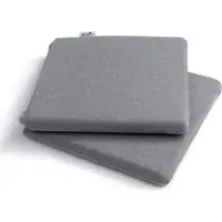 Luma Square Chair Cushion - Grey