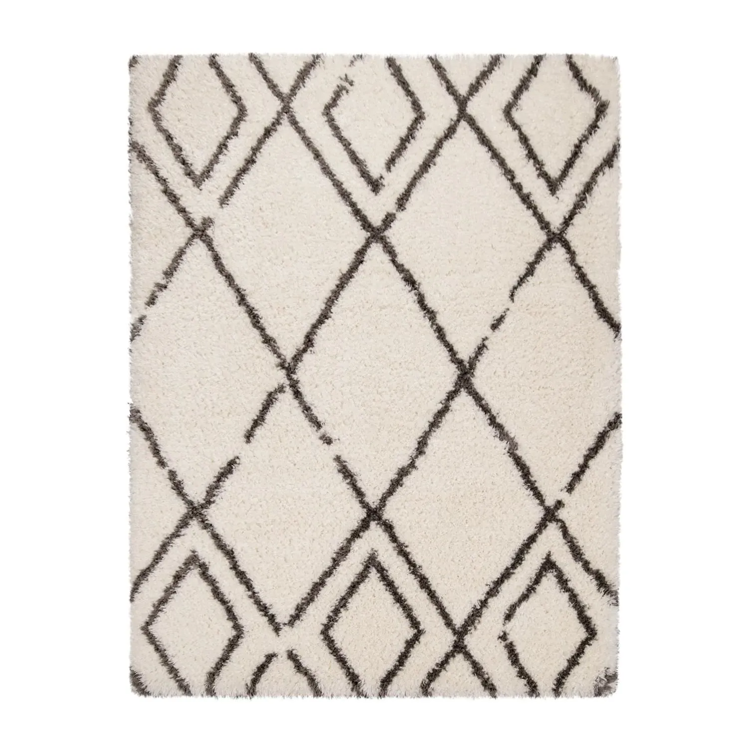 Mahara High-Pile Cotton Rug - Beige product