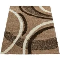 Maracuja Shaggy Rug - Brown