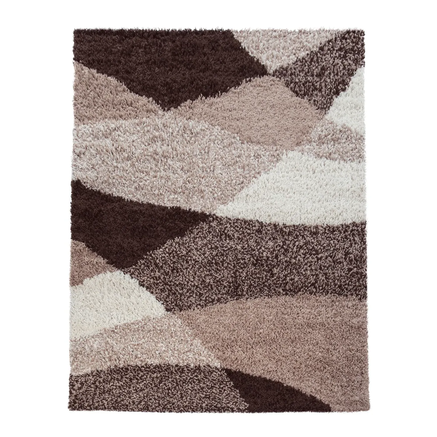 Maracuja Shaggy Rug - Brown image