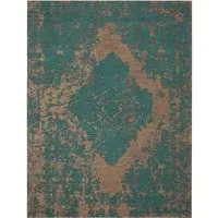 Marbella Flat-Woven Rug - Turquoise