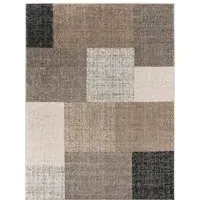 Monde Rectangular Rug - Brown