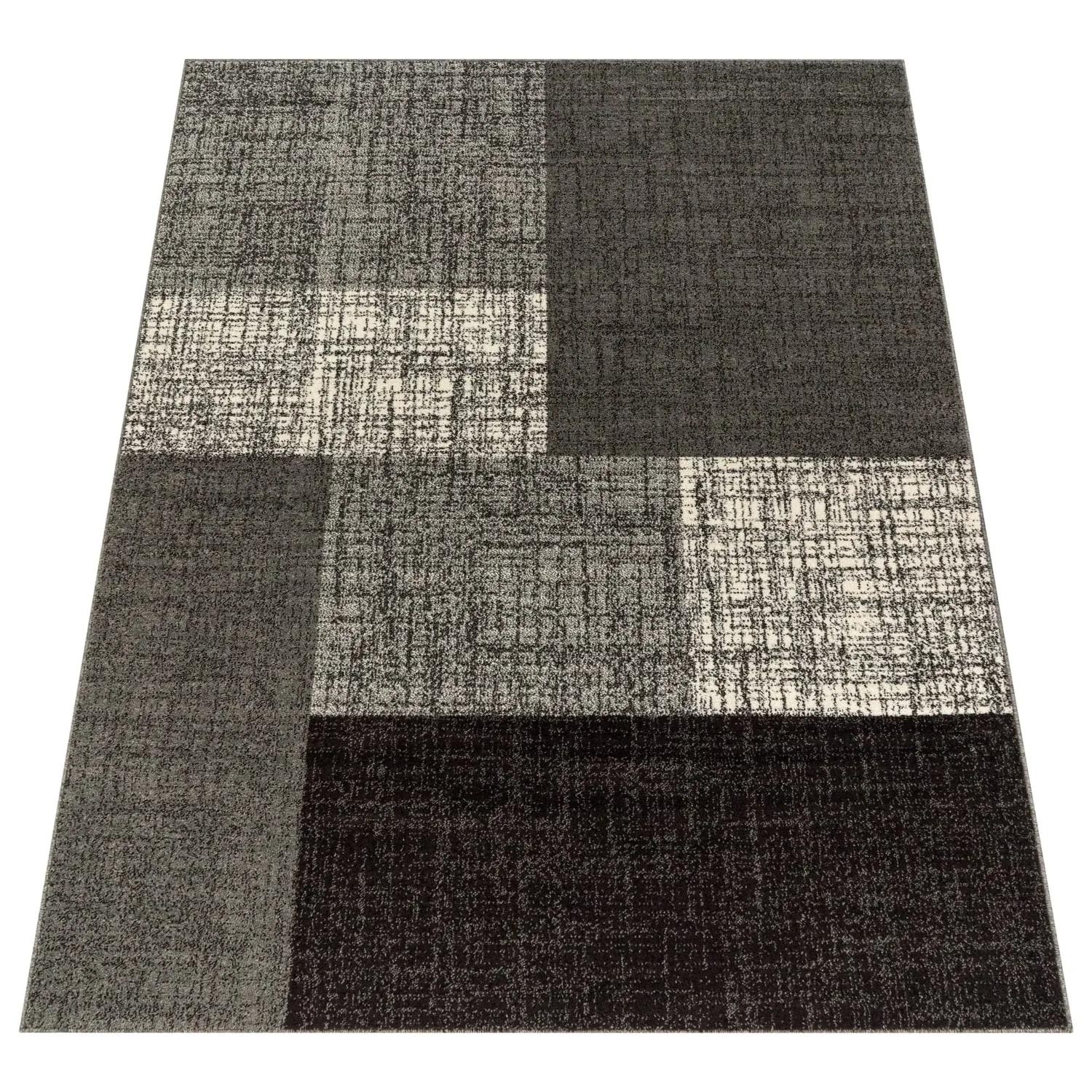 Monde Rectangular Rug - Grey image