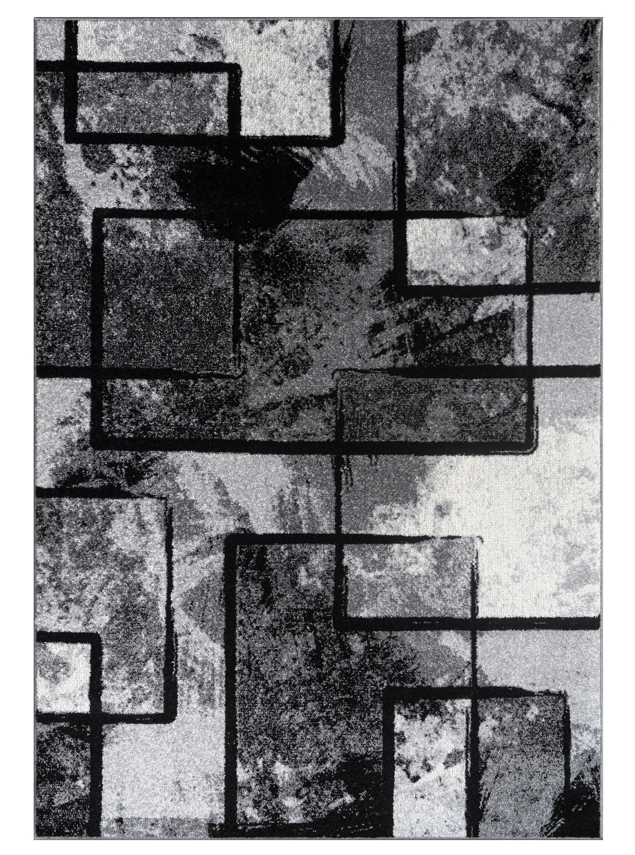 Monde Short Pile Rug - Grey product