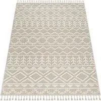 Munico Low Pile Rug - Cream