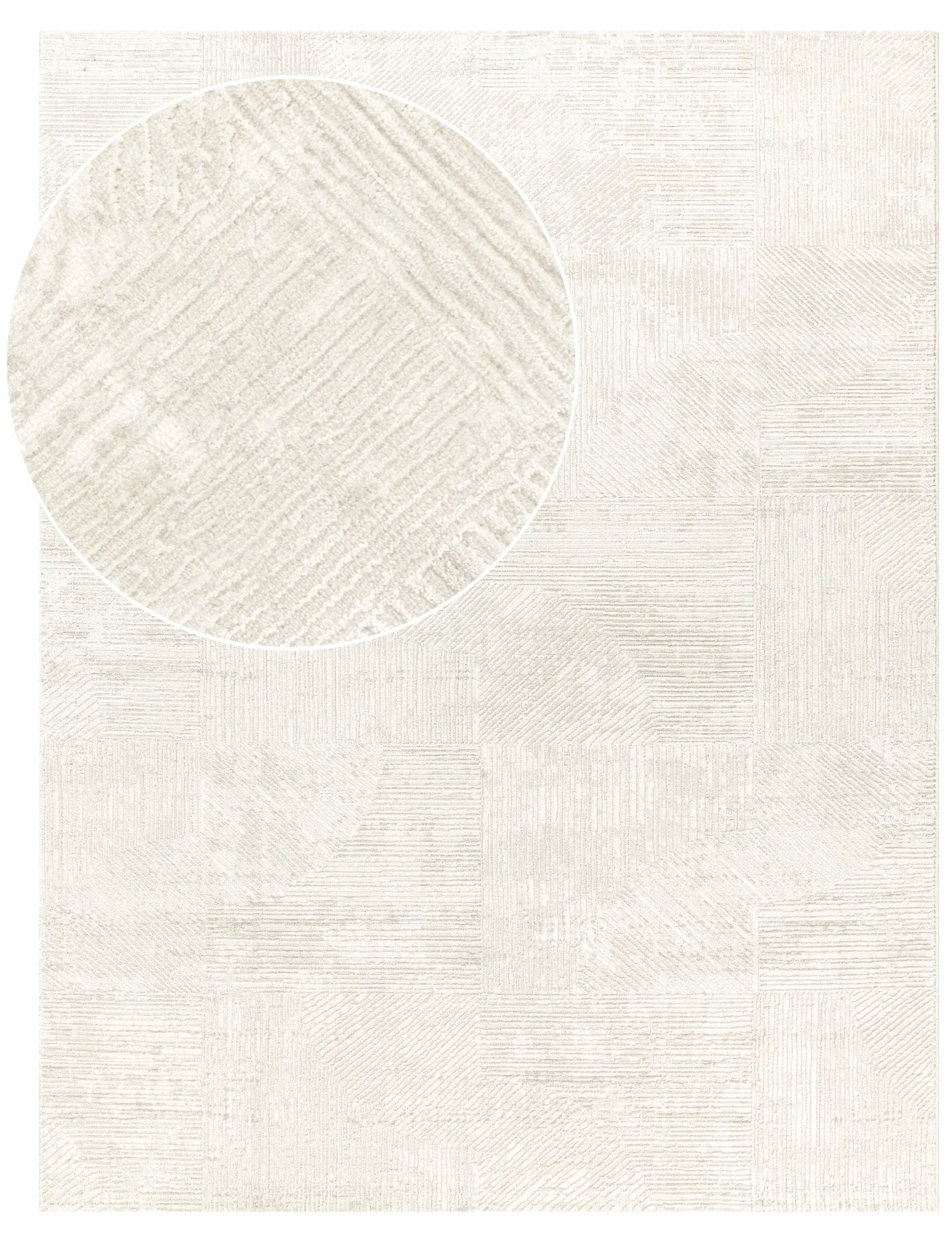 Myko Short Pile Rug - Cream