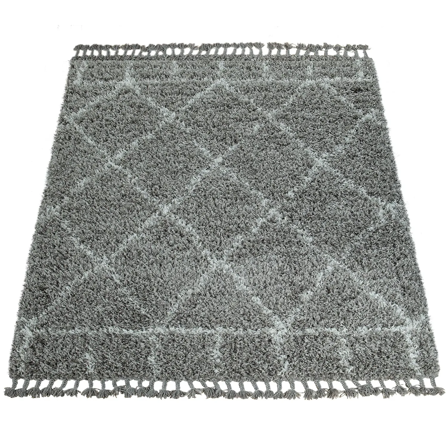 Nadori Cotton Rug - Grey