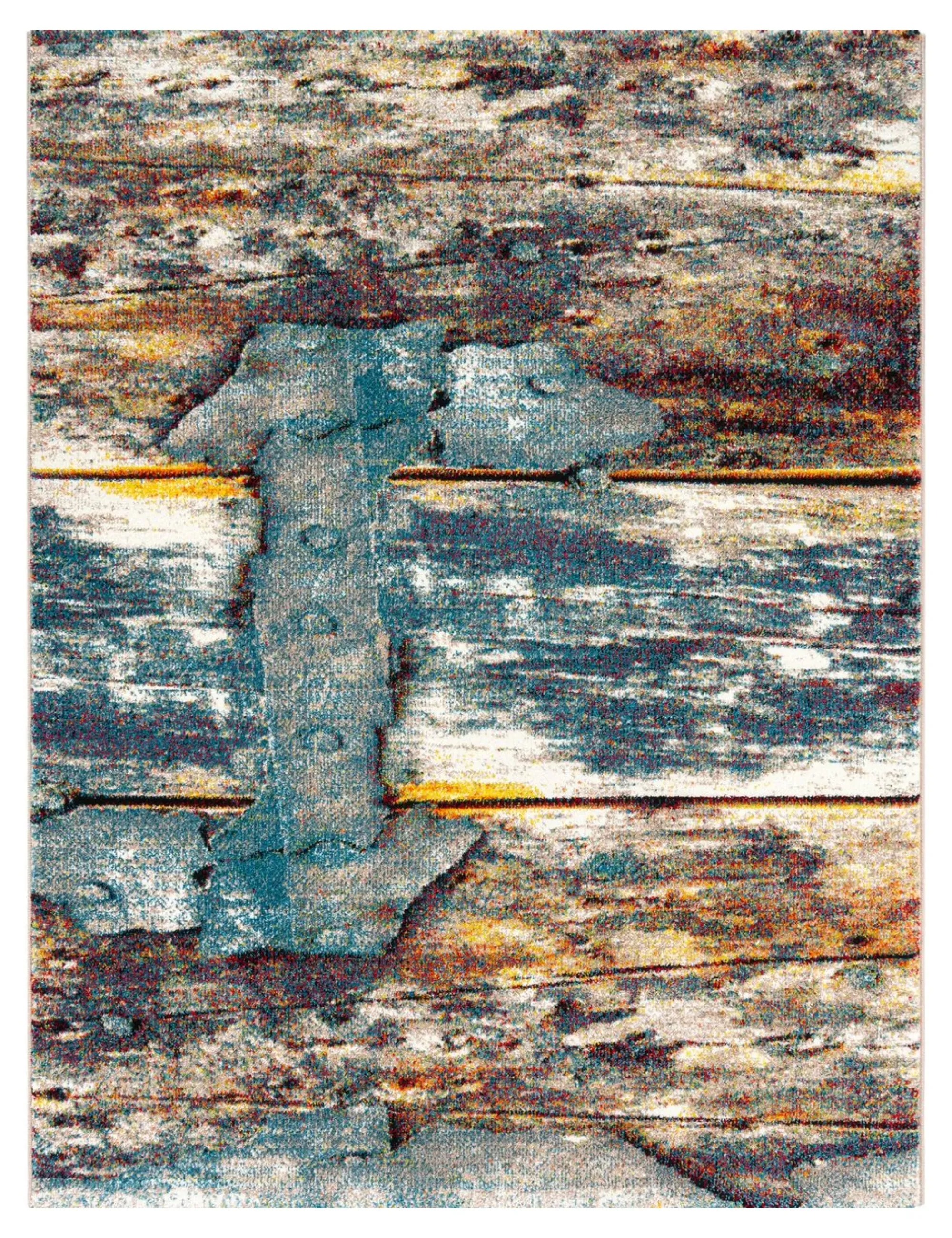 Naturosis Short Pile Rug - Multicolored image