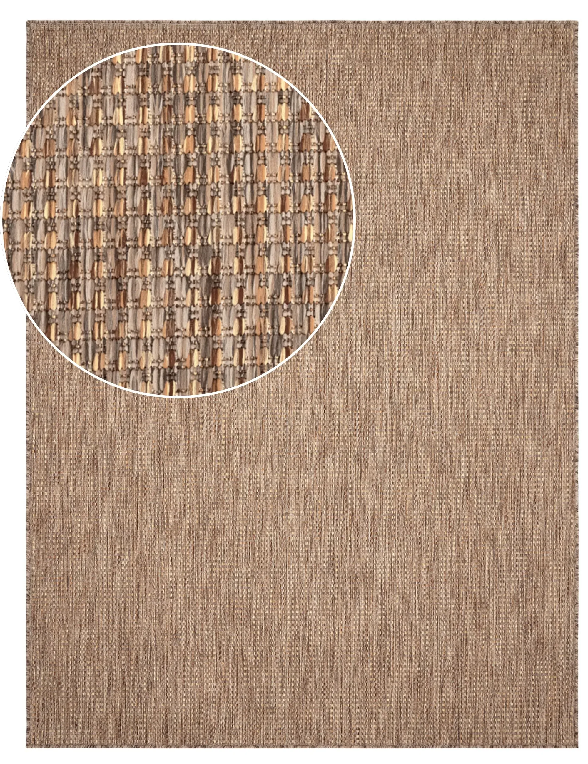 Navona Indoor Outdoor Flatweave Rug - Beige