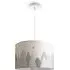 Ninique Pendant Light - Cream White, Aluminum
